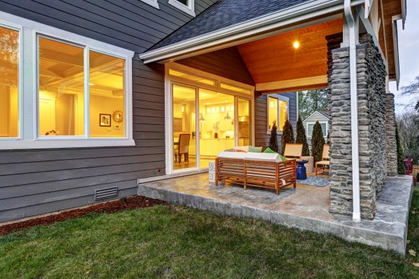 Back Porch Construction in Grosse Pointe