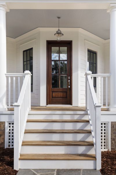 Stoop Railing Installation in Grosse Pointe