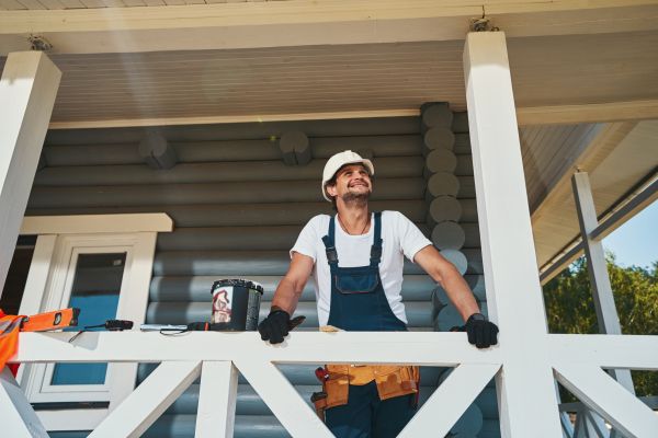 Porch Ceiling Construction in Grosse Pointe