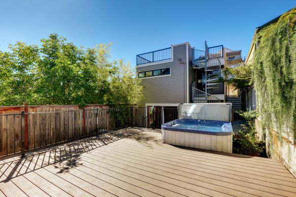 Hot Tub Deck Installation in Grosse Pointe
