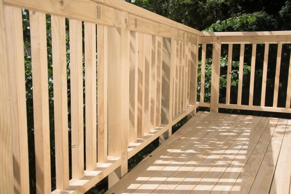Pine Deck Installation in Grosse Pointe