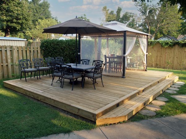 Platform Deck Construction in Grosse Pointe